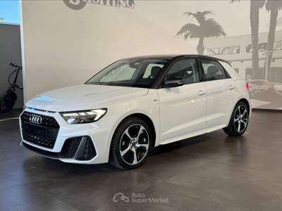Audi A1 2ª serie SPB 25 TFSI S line edition Bianco usata San Vitaliano