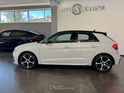 Audi A1 2ª serie SPB 25 TFSI S line edition Bianco usata San Vitaliano