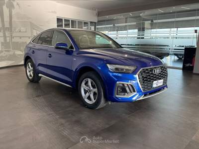 Audi Q5 2ª serie SPB 40 TDI quattro S tronic S line Blu/Azzurro usata San Vitaliano