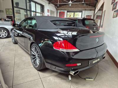 BMW Serie 6 645Ci 645 645Ci Cabrio ASI CRS GPL Nero usata Modena