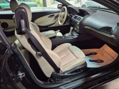 BMW Serie 6 645Ci 645 645Ci Cabrio ASI CRS GPL Nero usata Modena