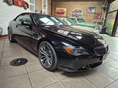 BMW Serie 6 645Ci 645 645Ci Cabrio ASI CRS GPL Nero usata Modena