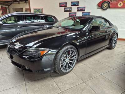 BMW Serie 6 645Ci 645 645Ci Cabrio ASI CRS GPL Nero usata Modena