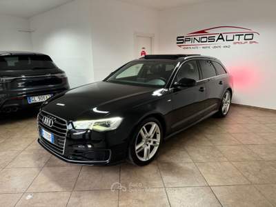 Audi A6 Avant 2.0 TDI 190 CV S LINE TETTO tronic Nero usata Cellole