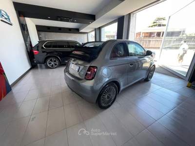 Fiat 500 Cabrio 42 kWh Icon Grigio usata Pomezia
