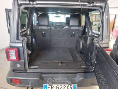 Jeep Wrangler 2.2 MJT SAHARA 200CV MOT. + TURB. NUOVI Nero usata Pisa