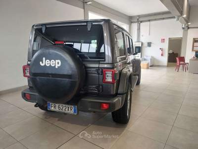 Jeep Wrangler 2.2 MJT SAHARA 200CV MOT. + TURB. NUOVI Nero usata Pisa