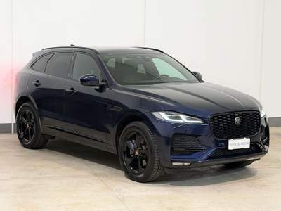 Jaguar F-Pace 2.0d i4 mhev S awd 204cv auto *GANCIO TRAINO* Blu/Azzurro usata Torbole Casaglia