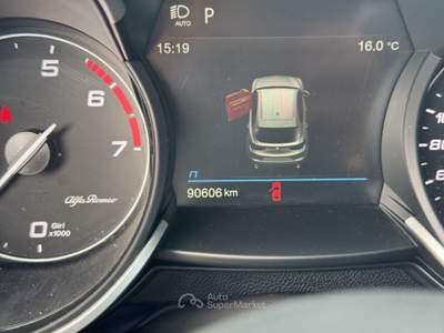 Alfa Romeo Stelvio 2.0 Turbo Ti Q4 AT8 Nero usata Roma