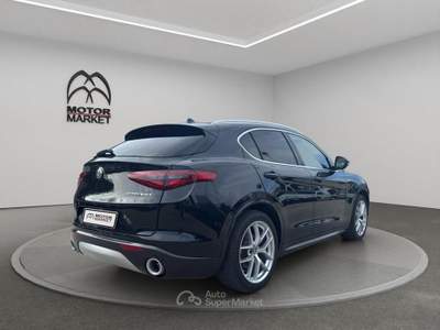 Alfa Romeo Stelvio 2.0 Turbo Ti Q4 AT8 Nero usata Roma