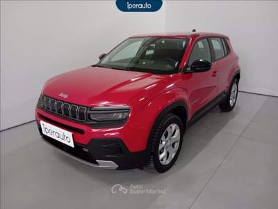 Jeep Avenger 1.2 turbo e-hybrid mhev longitude fwd 110cv edct6 Rosso usata Bergamo