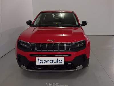 Jeep Avenger 1.2 turbo e-hybrid mhev longitude fwd 110cv edct6 Rosso usata Bergamo