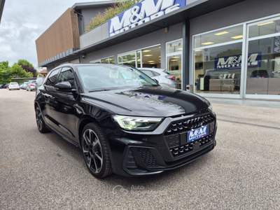 Audi A1 SPB 30 TFSI S tronic S line #VARI COLORI Nero usata Martellago