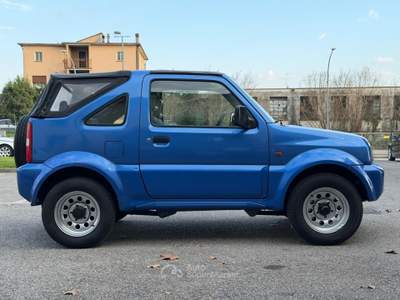 Suzuki Jimny Jimny 1.3 Cabrio 4WD JLX 4X4-NEOPATENTATI Blu/Azzurro usata San Vendemiano