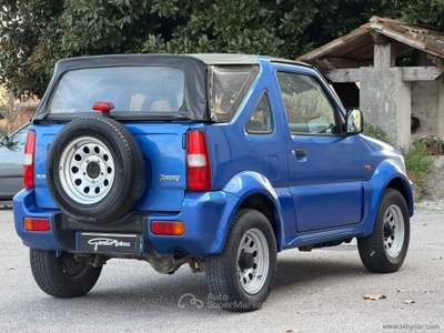 Suzuki Jimny Jimny 1.3 Cabrio 4WD JLX 4X4-NEOPATENTATI Blu/Azzurro usata San Vendemiano