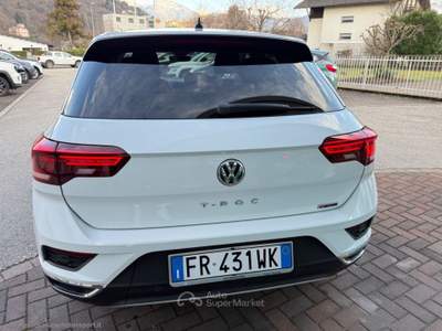 Volkswagen T-Roc T-Roc 2.0 TDI 150 DSG 4MOTION Adv. BMT Bianco usata CALDONAZZO