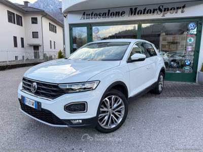 Volkswagen T-Roc T-Roc 2.0 TDI 150 DSG 4MOTION Adv. BMT Bianco usata CALDONAZZO