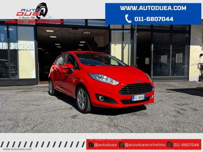 Ford Fiesta Fiesta 1.4 5p. Bz.- GPL Titanium Rosso usata Nichelino