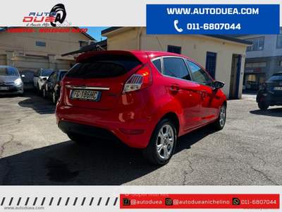 Ford Fiesta Fiesta 1.4 5p. Bz.- GPL Titanium Rosso usata Nichelino