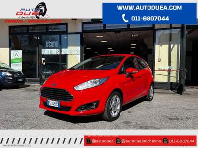 Ford Fiesta Fiesta 1.4 5p. Bz.- GPL Titanium Rosso usata Nichelino