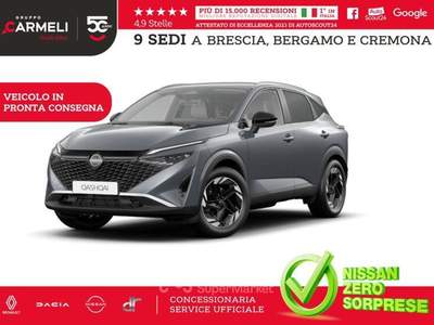 Nissan Qashqai 1.3 Mild Hybrid N-Connecta 2WD Xtronic Grigio usata Coccaglio
