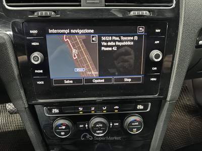 Volkswagen Golf 7.5 1.6 TDI 115 HIGHLINE DSG Bianco usata Santa Maria a Monte