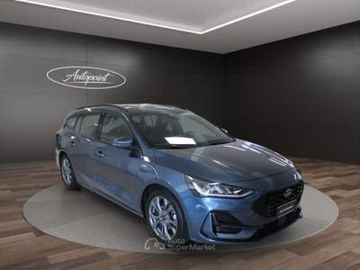 Ford Focus 1.0 EcoBoost Hybrid 125cv ST-Line Blu/Azzurro usata Venezia