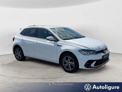 Volkswagen Polo 1.0 TSI R-Line Bianco usata Lerici