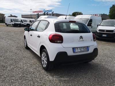 Citroen C3 BlueHDi 100 S&S Van Live Bianco usata Reggio nell'Emilia