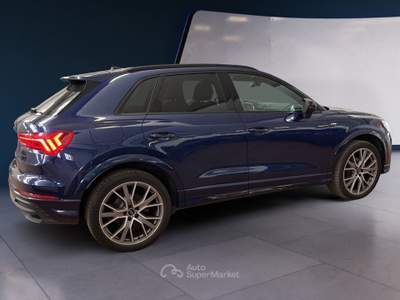 Audi Q3 II 2018 35 2.0 tdi S line edition s-tronic Blu/Azzurro usata Torino