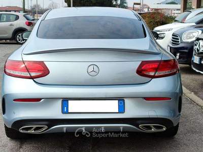 Mercedes-Benz Classe C d Coupè Auto Premium AMG PACK Grigio usata Rovato