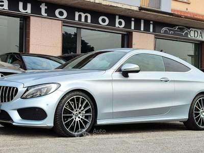 Mercedes-Benz Classe C d Coupè Auto Premium AMG PACK Grigio usata Rovato