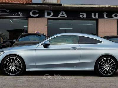 Mercedes-Benz Classe C d Coupè Auto Premium AMG PACK Grigio usata Rovato
