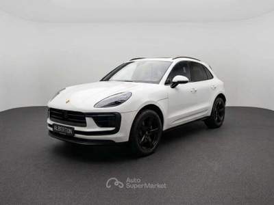 Porsche Macan 2.0 +TETTO+20"+ACC+PELLE+CHRONO SPORT+SOSP. Bianco usata Castello di Godego