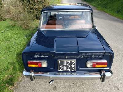 Alfa Romeo Giulia Super 1.3 ASI TARGA ORO 115.09 Blu/Azzurro usata San Miniato