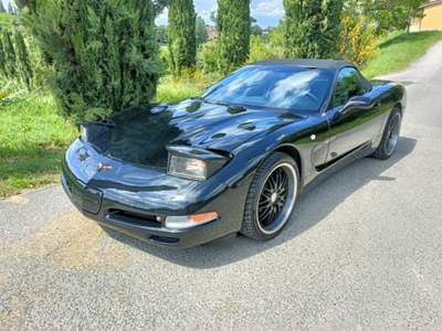 Chevrolet Corvette C5 Cabrio ASI+BOOK SERVICE Nero usata San Miniato
