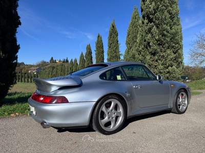 Porsche 911 TURBO Exclusive+Tetto+Carbonio+Book Argento usata San Miniato