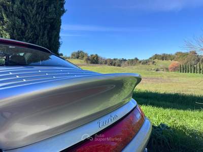Porsche 911 TURBO Exclusive+Tetto+Carbonio+Book Argento usata San Miniato