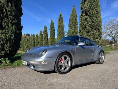 Porsche 911 TURBO Exclusive+Tetto+Carbonio+Book Argento usata San Miniato