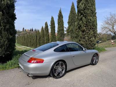 Porsche 911 Carrera TECHART Interior Argento usata San Miniato