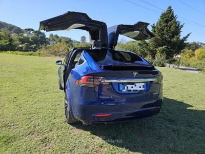 Tesla Model X P100D Dual Motor Performance Blu/Azzurro usata San Miniato