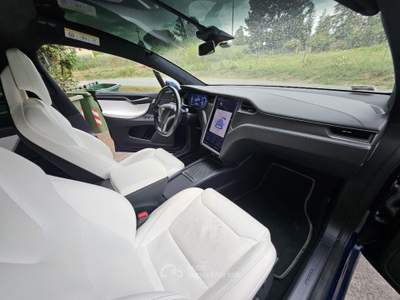 Tesla Model X P100D Dual Motor Performance Blu/Azzurro usata San Miniato