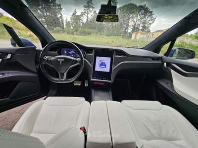 Tesla Model X P100D Dual Motor Performance Blu/Azzurro usata San Miniato