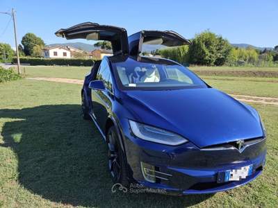 Tesla Model X P100D Dual Motor Performance Blu/Azzurro usata San Miniato