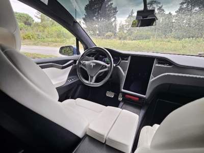 Tesla Model X P100D Dual Motor Performance Blu/Azzurro usata San Miniato
