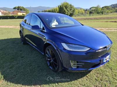 Tesla Model X P100D Dual Motor Performance Blu/Azzurro usata San Miniato