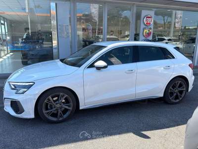 Audi A3 A3 SPB 30 TDI S-TRONIC S-LINE GARANZIA AUDI PRONTA IN SEDE Bianco usata Marino