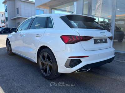 Audi A3 A3 SPB 30 TDI S-TRONIC S-LINE GARANZIA AUDI PRONTA IN SEDE Bianco usata Marino