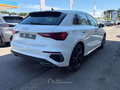 Audi A3 A3 SPB 30 TDI S-TRONIC S-LINE GARANZIA AUDI PRONTA IN SEDE Bianco usata Marino