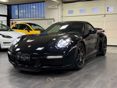 Porsche 911 911 Carrera 992 Cabrio 3.7 Turbo S ++MANUFAKTUR++ Nero usata Gaglianico